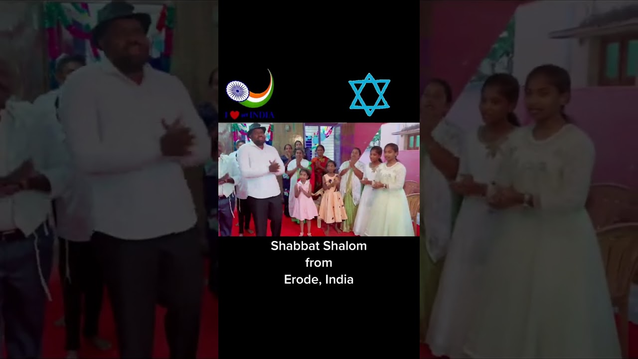 Shabbat Shalom from Tamil Nadu, India! #india #jewish #hindustan #Judaism #Prophecy #TravelIndia