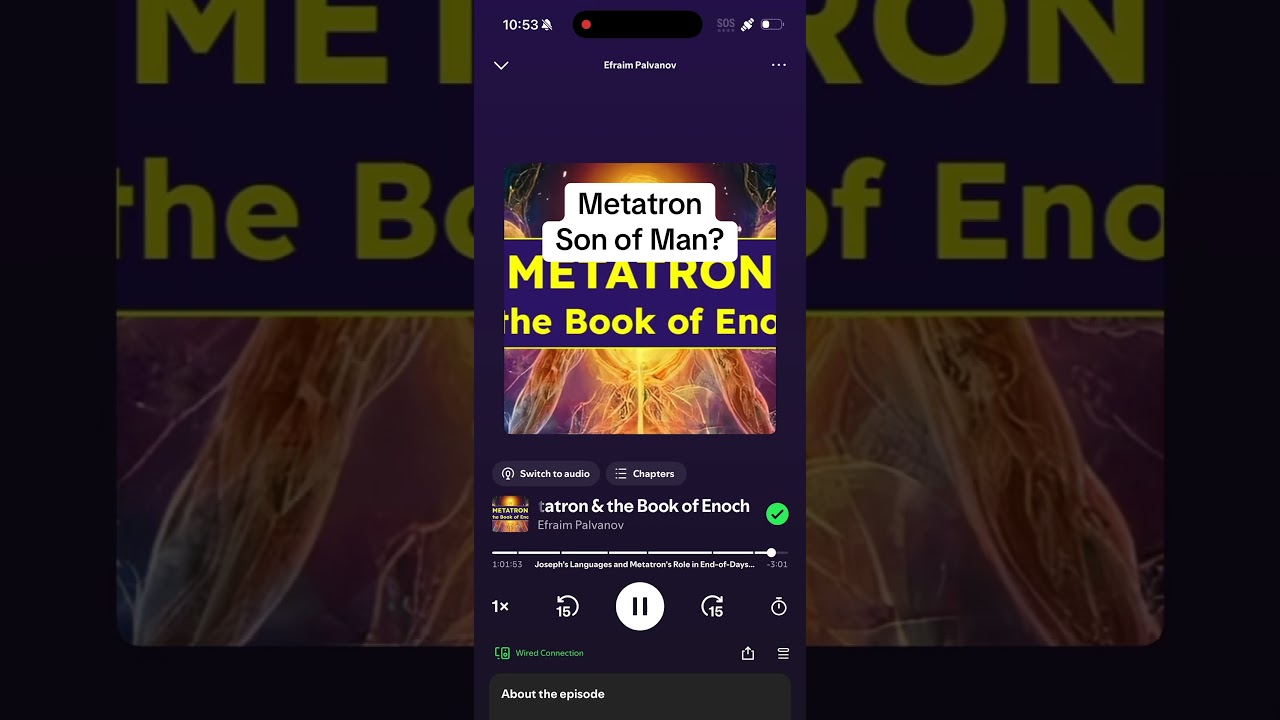 Is Metatron also the Son of Man?